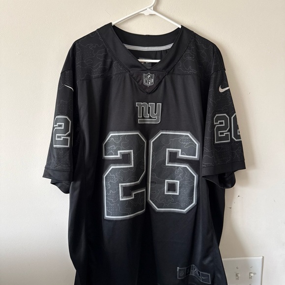 NFL Black and Gray Men's Jersey